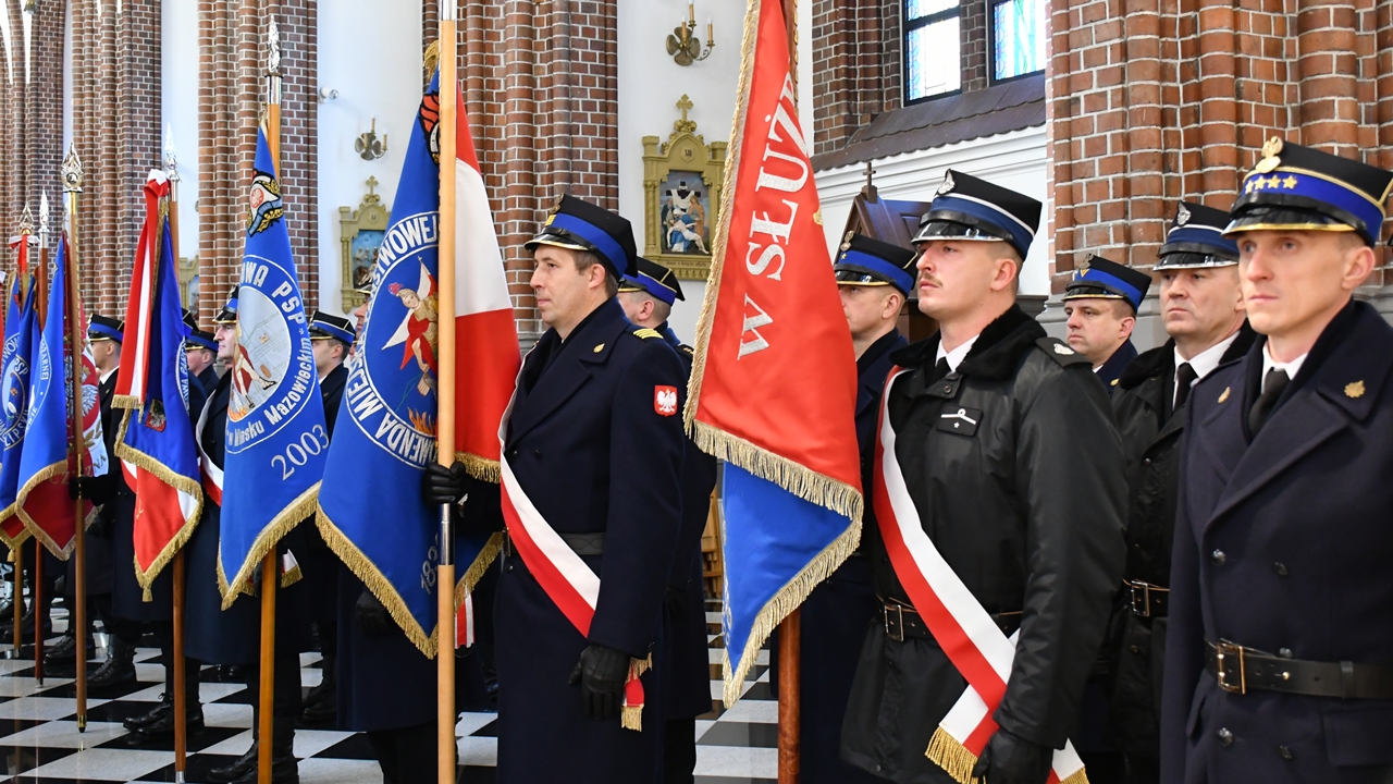 Uroczysta Msza Święta w intencji Ojczyzny oraz poległych mazowieckich strażaków